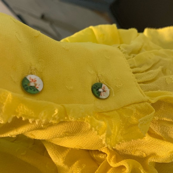 Gorgeous Farm Rio Dress in bold yellow - Picture 7 of 8